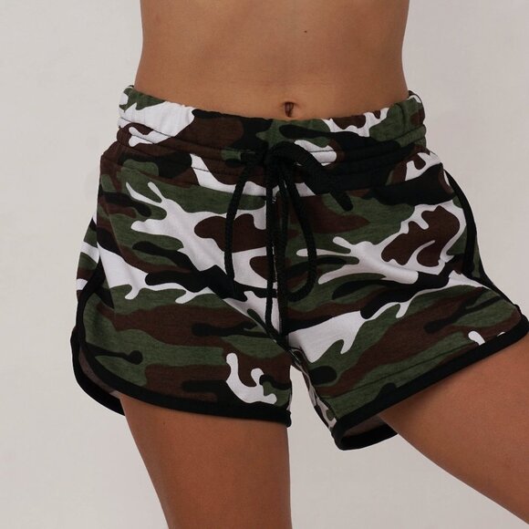 Other - Kids camouflage shorts with drawstring